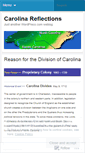 Mobile Screenshot of lovecarolina.wordpress.com
