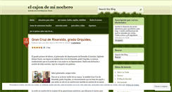 Desktop Screenshot of elcajondeminochero.wordpress.com