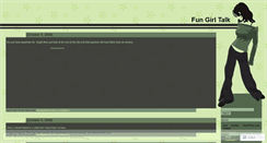Desktop Screenshot of fungirltalk.wordpress.com