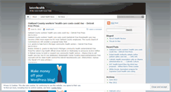 Desktop Screenshot of latesthealth.wordpress.com