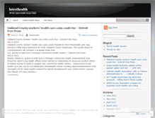 Tablet Screenshot of latesthealth.wordpress.com
