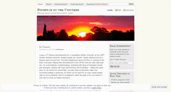 Desktop Screenshot of doorwaytotheuniverse.wordpress.com