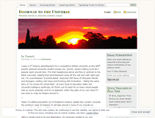 Tablet Screenshot of doorwaytotheuniverse.wordpress.com