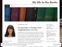 Tablet Screenshot of mylifeintheburbs.wordpress.com