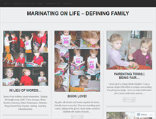 Tablet Screenshot of definingfamily.wordpress.com