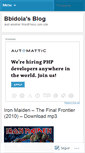 Mobile Screenshot of bbidoia.wordpress.com
