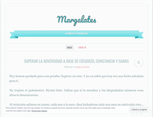 Tablet Screenshot of margalates.wordpress.com