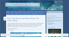 Desktop Screenshot of feistylittlewoman.wordpress.com