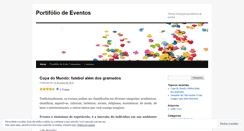 Desktop Screenshot of portifoliodeeventos.wordpress.com