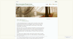 Desktop Screenshot of discipleshipmothering.wordpress.com