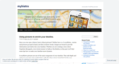 Desktop Screenshot of myhistro.wordpress.com