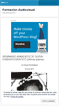 Mobile Screenshot of formacionaudiovisual.wordpress.com