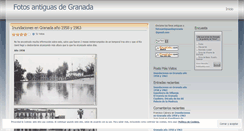 Desktop Screenshot of fotosantiguasdegranada.wordpress.com