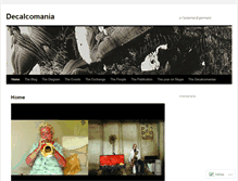 Tablet Screenshot of decalcomaniaproject.wordpress.com