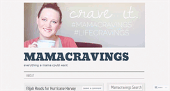 Desktop Screenshot of mamacravings.wordpress.com