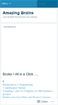 Mobile Screenshot of amazingbrains.wordpress.com