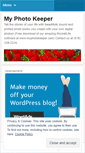 Mobile Screenshot of myphotokeeper.wordpress.com