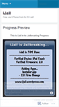 Mobile Screenshot of ijail.wordpress.com