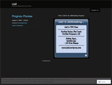Tablet Screenshot of ijail.wordpress.com