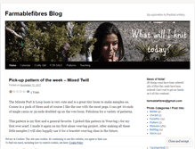 Tablet Screenshot of farmablefibres.wordpress.com