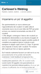 Mobile Screenshot of carlosan.wordpress.com