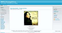 Desktop Screenshot of mp3evangelica.wordpress.com