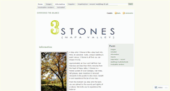 Desktop Screenshot of 3stones.wordpress.com