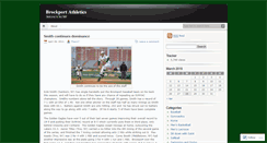 Desktop Screenshot of bportathletics.wordpress.com