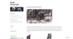 Desktop Screenshot of knowphotodotcom.wordpress.com