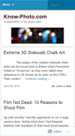 Mobile Screenshot of knowphotodotcom.wordpress.com
