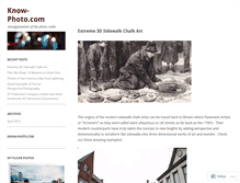 Tablet Screenshot of knowphotodotcom.wordpress.com