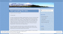 Desktop Screenshot of icanhaschile.wordpress.com