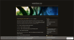 Desktop Screenshot of mashlib2010.wordpress.com