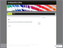 Tablet Screenshot of jonttutonttu.wordpress.com