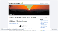 Desktop Screenshot of kampanyamelegiaysell.wordpress.com