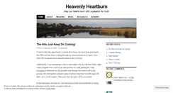 Desktop Screenshot of heavenlyheartburn.wordpress.com