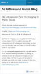 Mobile Screenshot of 3dultrasoundguide.wordpress.com