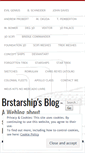 Mobile Screenshot of brstarship.wordpress.com