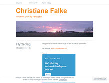 Tablet Screenshot of cfalke.wordpress.com