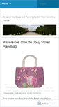 Mobile Screenshot of frenchhandbags.wordpress.com