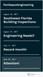 Mobile Screenshot of floridapoolengineering.wordpress.com