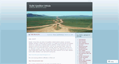 Desktop Screenshot of bulletxv.wordpress.com