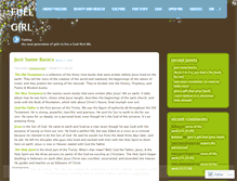 Tablet Screenshot of fuelgirl.wordpress.com