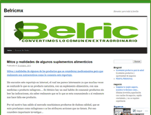 Tablet Screenshot of belricmx.wordpress.com