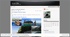 Desktop Screenshot of ccyee.wordpress.com