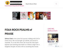 Tablet Screenshot of devoraclark.wordpress.com