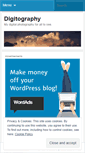 Mobile Screenshot of digitography.wordpress.com