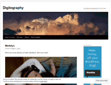 Tablet Screenshot of digitography.wordpress.com