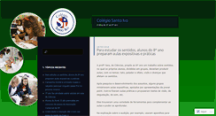 Desktop Screenshot of colegiosantoivofundamental.wordpress.com
