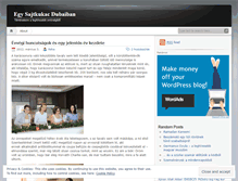 Tablet Screenshot of egysajtkukacdubaiban.wordpress.com
